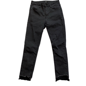 Just Black Women's Ankle Jeans - Black